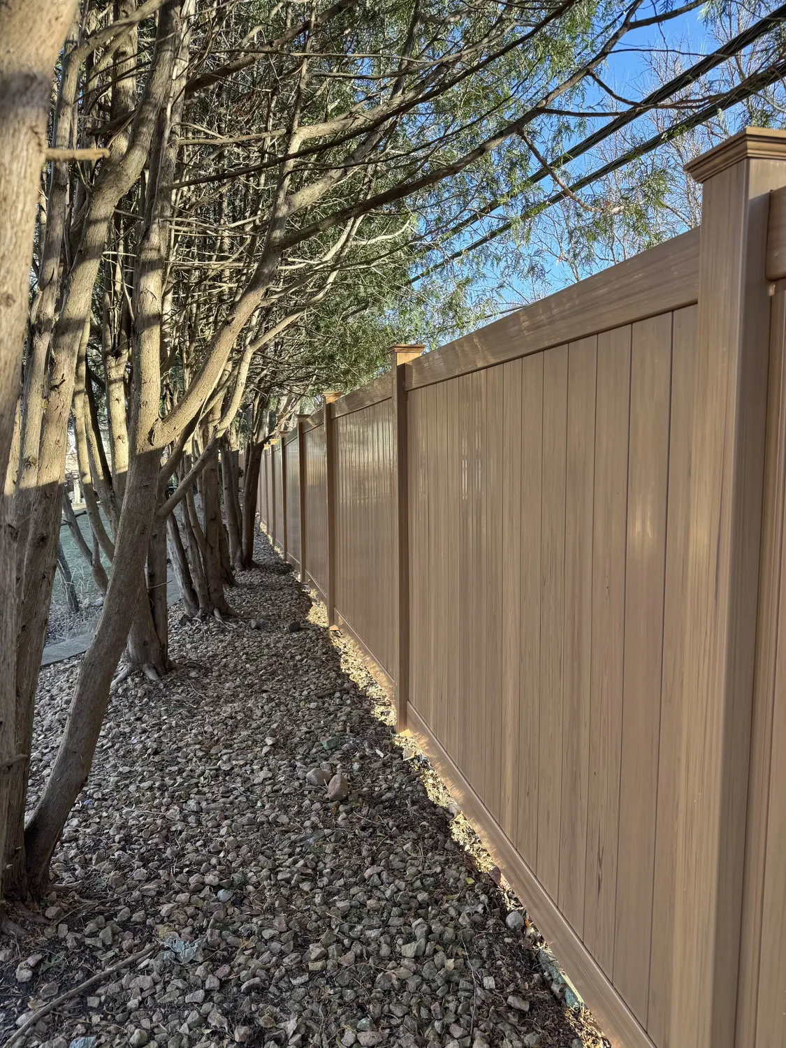 fence replacement project in the Twin Cities