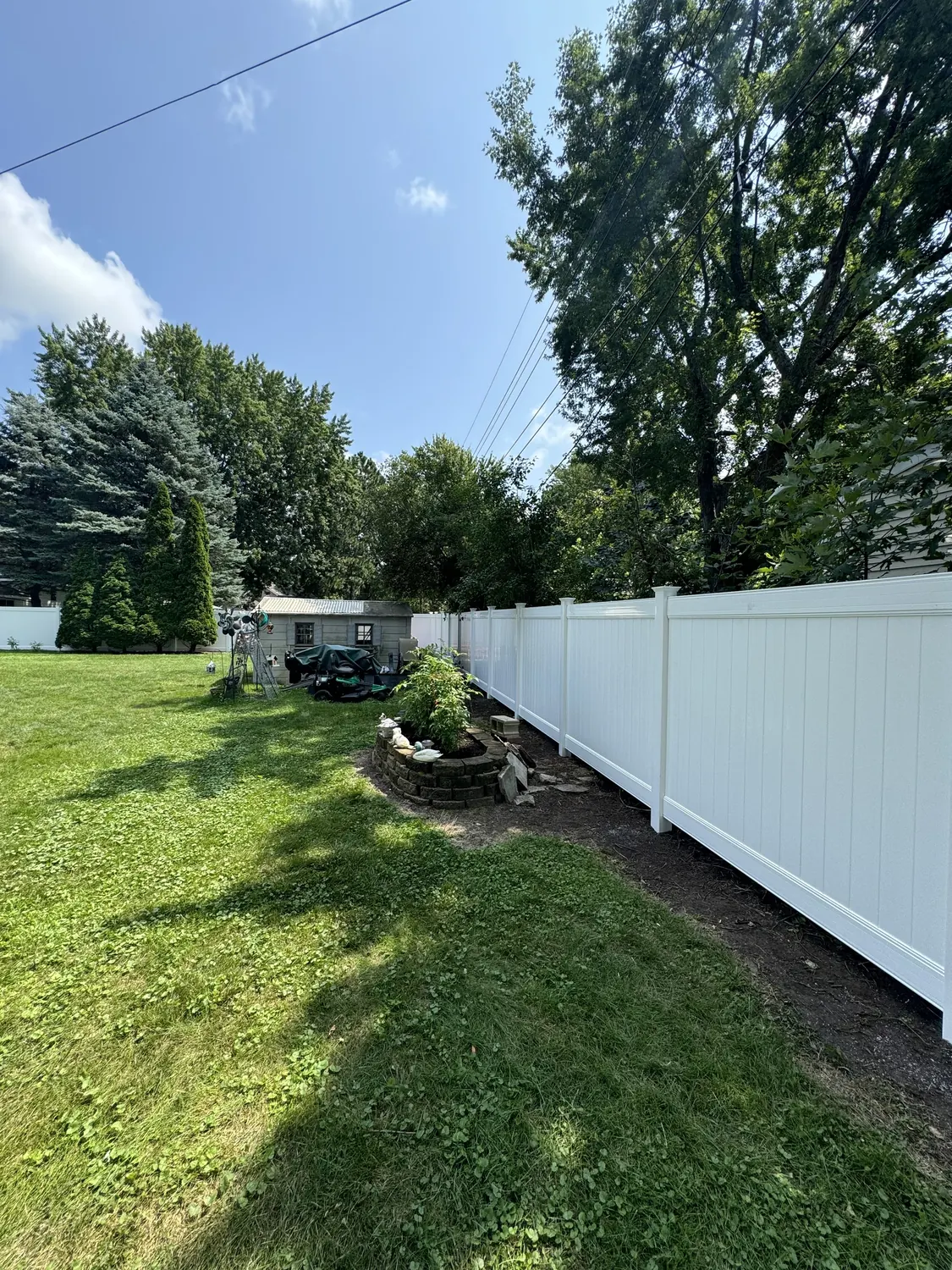 fence replacement project in the Twin Cities
