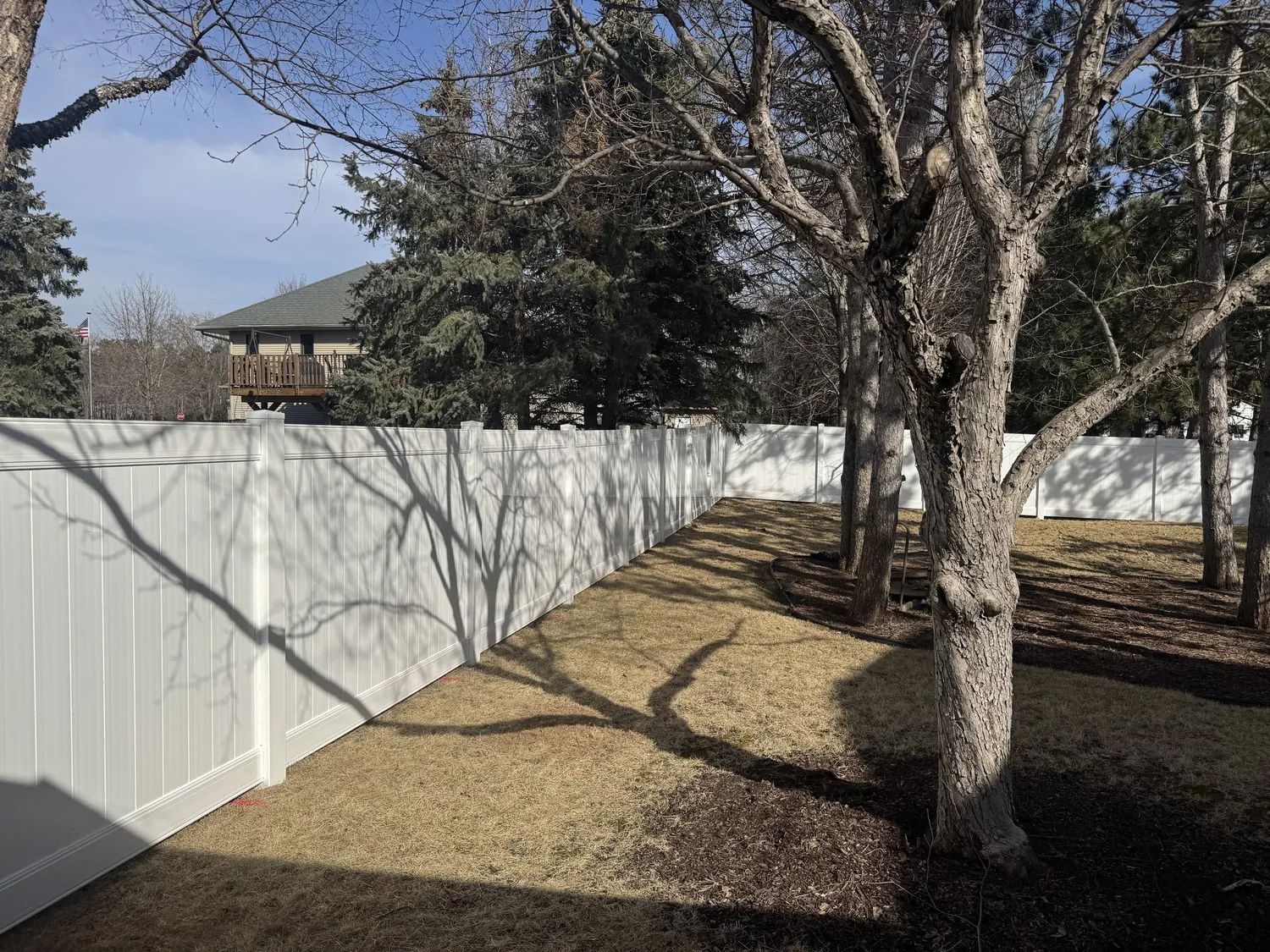 fence replacement project in the Twin Cities