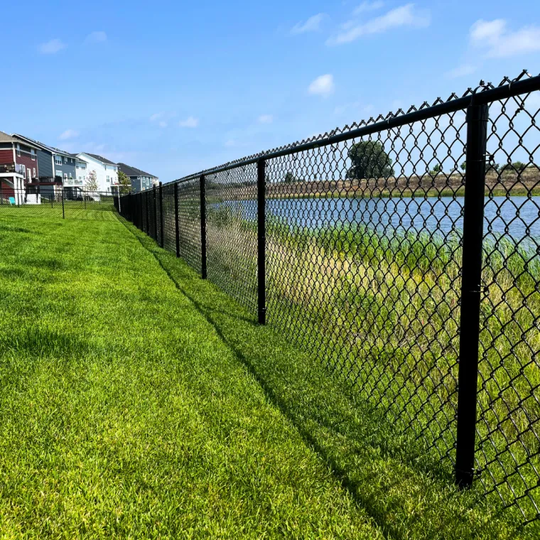 Chain link fence installed in the Twin Cities