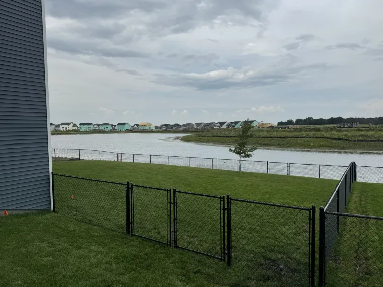 Fence repair in progress in the Minneapolis metro